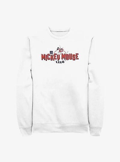 Disney 100 Mickey Mouse Club Logo Sweatshirt