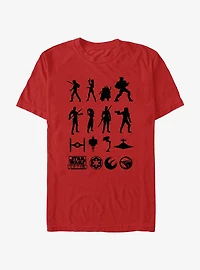 Star Wars: Rebels Rebel Silhouettes T-Shirt