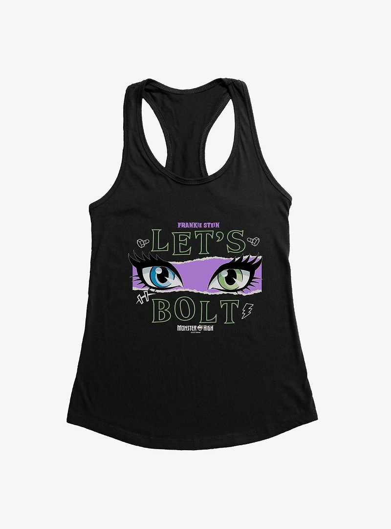 Monster High Frankie Stein Let's Bolt Womens Tank Top