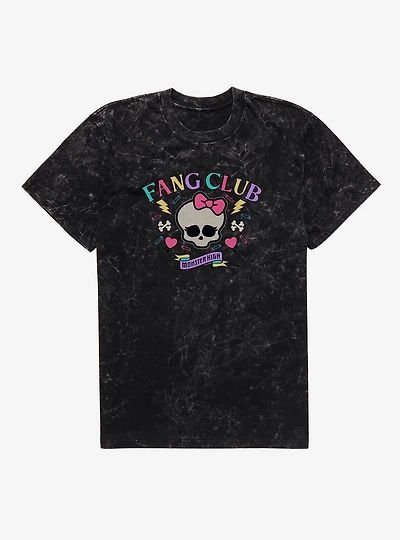 Monster High Fang Club Mineral Wash T-Shirt