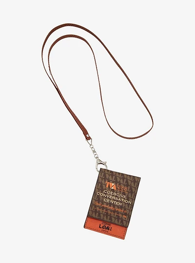 Marvel Loki TVA Coercive Conversation Center Lanyard - BoxLunch Exclusive