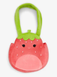 Squishmallows Scarlet the Strawberry Plush Tote Bag