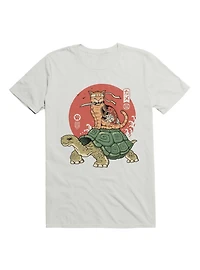 Catana On Turtle T-Shirt