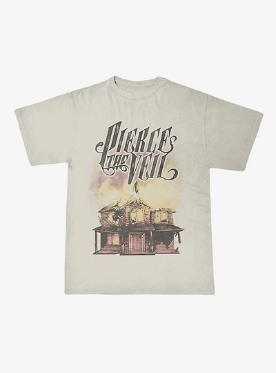 Pierce The Veil Collide With The Sky Boyfriend Fit Girls T-Shirt