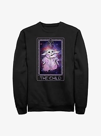 Star Wars The Mandalorian Cosmic Child Tarot Sweatshirt