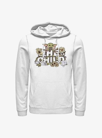 Star Wars The Mandalorian Vintage Flower Child Hoodie