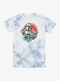 Star Wars The Mandalorian Hunter And Bounty Tie-Dye T-Shirt