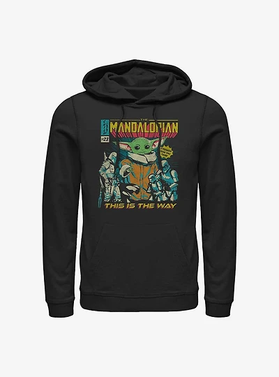 Star Wars The Mandalorian Child Poster Hoodie
