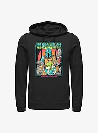 Star Wars The Mandalorian Wherever I Go He Goes Hoodie
