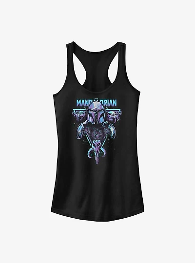 Star Wars The Mandalorian Beskar Triangle Girls Tank