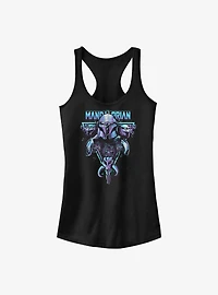 Star Wars The Mandalorian Beskar Triangle Girls Tank