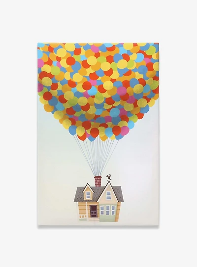 Disney Pixar Up House & Balloons Canvas Wall Decor