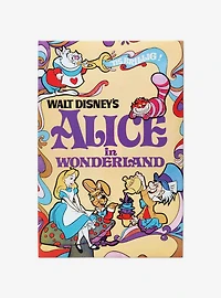 Disney Alice In Wonderland Classic Movie Cover Canvas Wall Decor