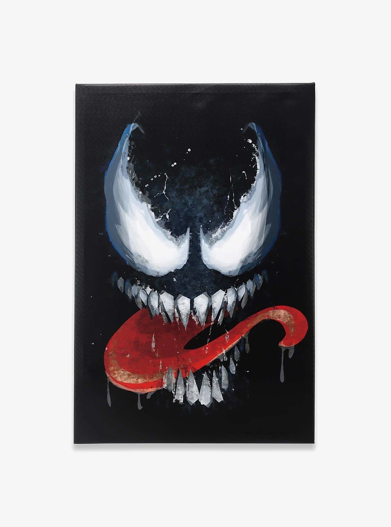 Marvel Spider-Man Venom Close-Up Canvas Wall Decor