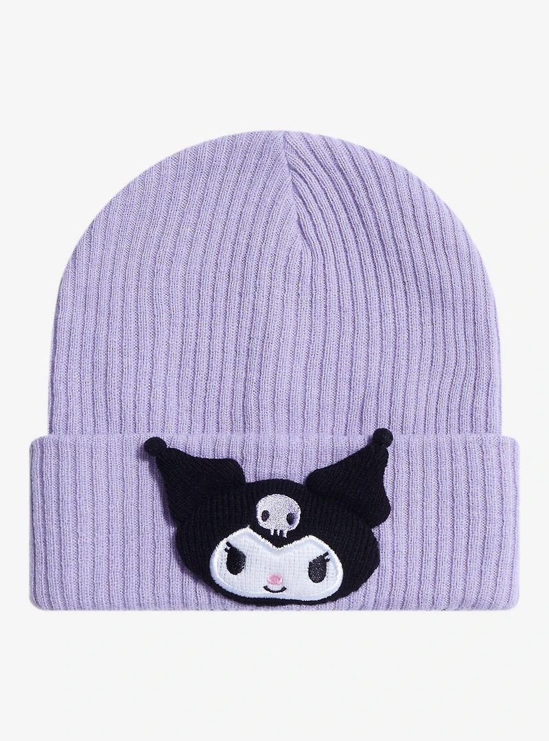 Kuromi Plush Head Beanie