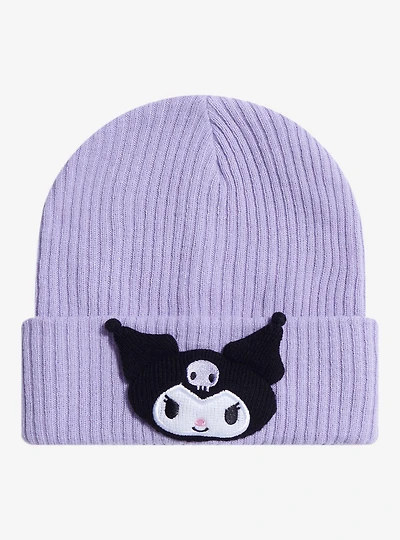 Kuromi Plush Head Beanie