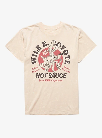 Looney Tunes Hot Sauce Mineral Wash T-Shirt