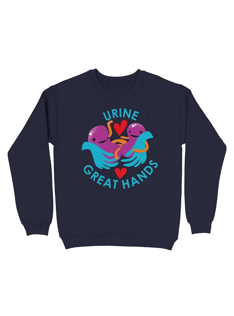Urine Great Hands Kidney Sweatshirt