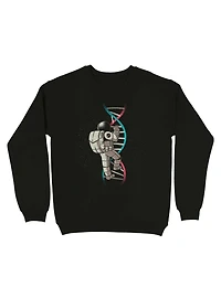 DNA Astronaut Science Stairs Sweatshirt