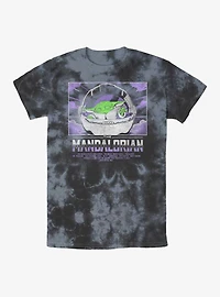 Star Wars The Mandalorian Child Light Tie-Dye T-Shirt