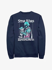 Star Wars The Mandalorian Soft Pop Mando Sweatshirt