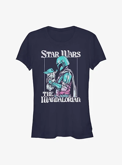 Star Wars The Mandalorian Soft Pop Mando Girls T-Shirt