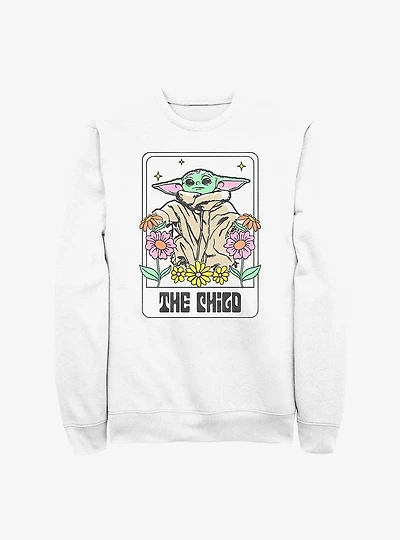 Star Wars The Mandalorian Child Floral Sweatshirt