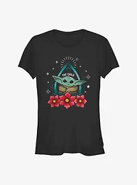 Star Wars The Mandalorian The Child Planchette Girls T-Shirt
