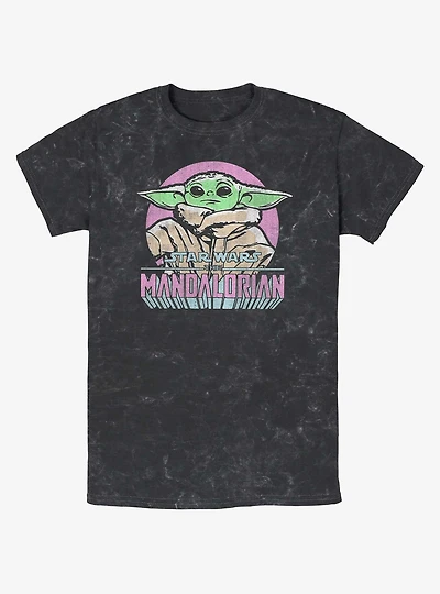 Star Wars The Mandalorian Mandalorian Child Mineral Wash T-Shirt