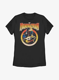 Star Wars The Mandalorian Mando N Child Womens T-Shirt