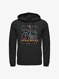 Star Wars The Mandalorian Retro Hoodie
