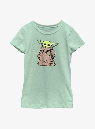 Star Wars The Mandalorian Grogu Force Youth Girls T-Shirt