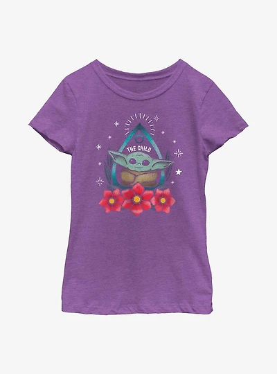 Star Wars The Mandalorian Child Planchette Youth Girls T-Shirt