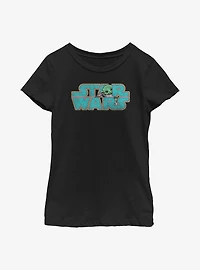 Star Wars The Mandalorian Logo Child Youth Girls T-Shirt