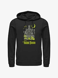 Disney Haunted Mansion Moon Night Hitchhike Hoodie