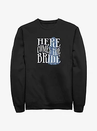 Disney Haunted Mansion Here Comes The Ghost Bride Sweatshirt