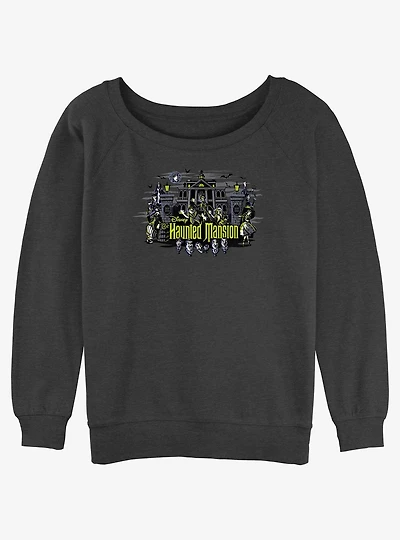 Disney Haunted Mansion Mansion Residents Girls Slouchy Sweatshirt