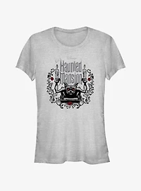 Disney Haunted Mansion Gargoyle With Candles Girls T-Shirt