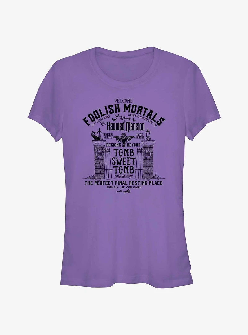 Disney Haunted Mansion Tomb Sweet Tomb Girls T-Shirt