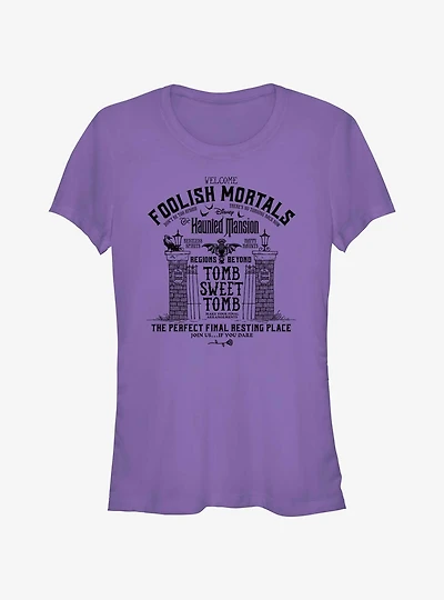 Disney Haunted Mansion Tomb Sweet Tomb Girls T-Shirt