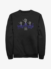Disney Haunted Mansion Beware Hitchhiking Ghosts Sweatshirt