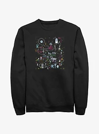 Disney Haunted Mansion Map Sweatshirt