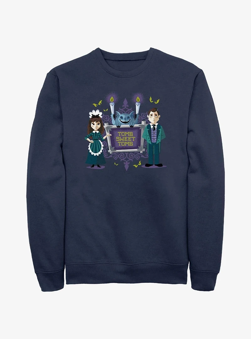 Disney Haunted Mansion Maid & Butler Tomb Sweet Tomb Sweatshirt