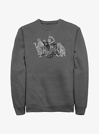 Disney Haunted Mansion Three Thumbs Up Sweatshirt