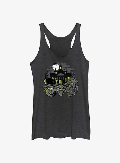 Disney Haunted Mansion Hitchhiking Ghosts Heads Girls Tank
