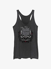 Disney Haunted Mansion Gargoyle With Candles Girls Tank