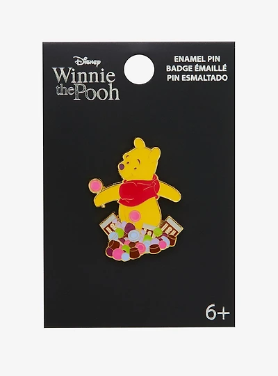 Loungefly Disney Winnie the Pooh Candy Pile Enamel Pin - BoxLunch Exclusive