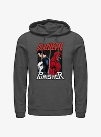 Marvel Punisher Vs. Daredevil Hoodie