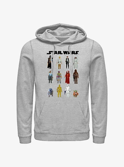Star Wars Action Figures Hoodie