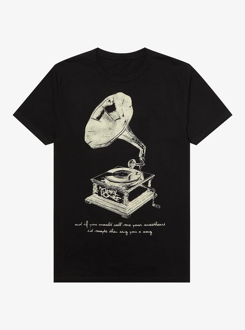My Chemical Romance Mama Record Player T-Shirt
